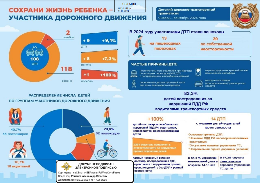 Профилактика детского дорожно-транспортного травматизма.